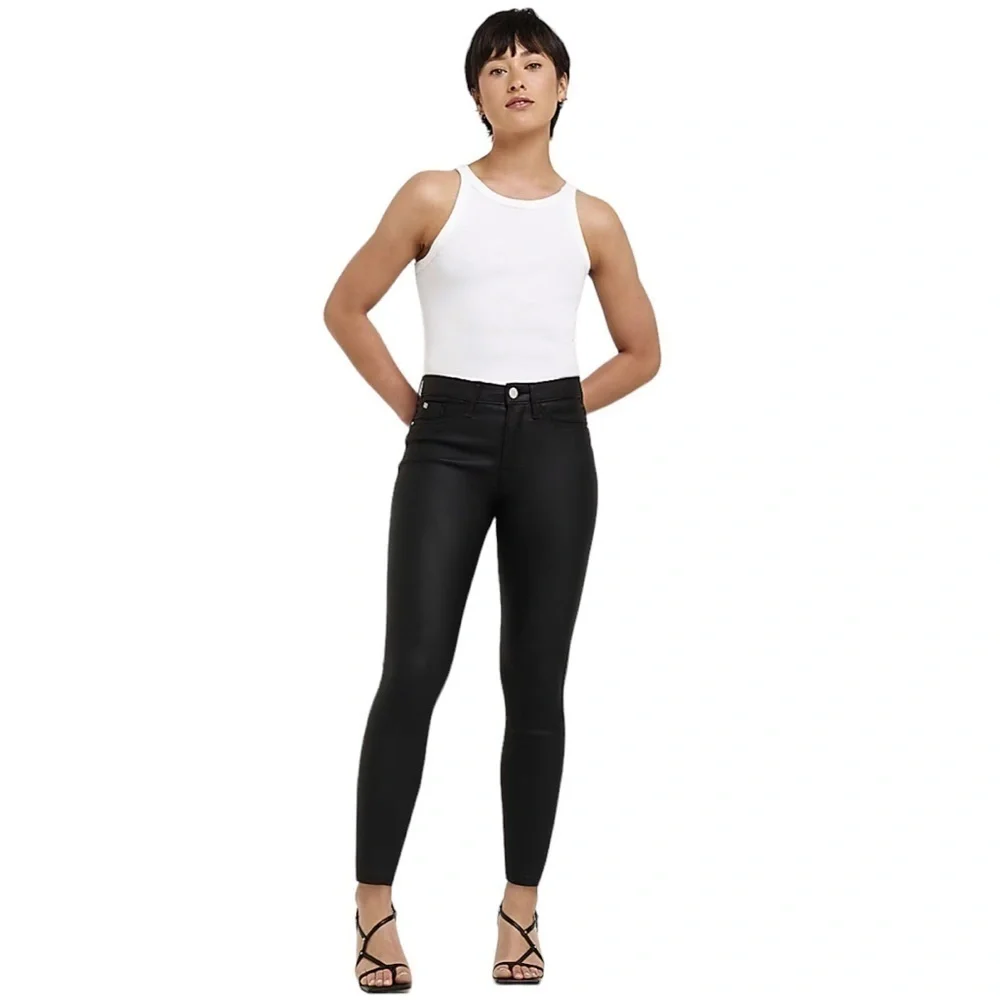 River Island Molly Midrise Coated Jegging - Picture 16 of 16